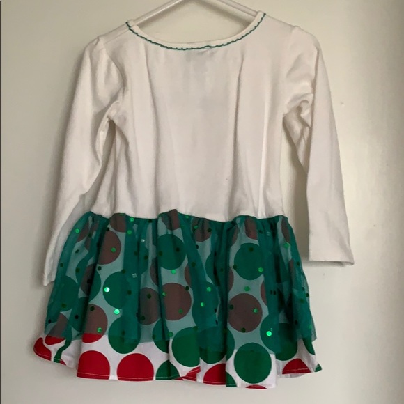 Christmas reindeer dress “Santa’s favorite” 3T - Picture 4 of 5